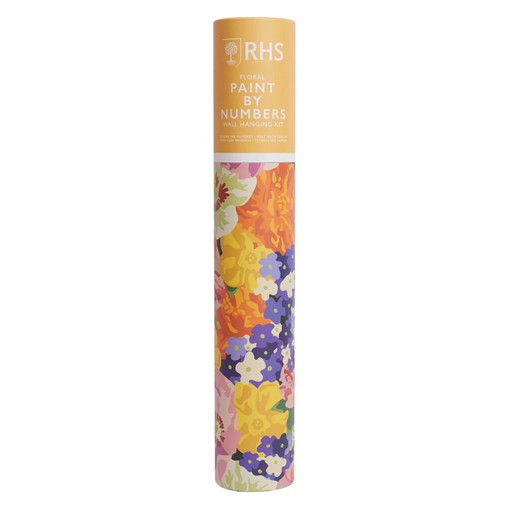 RHS Floral Paint By Numbers Kit 5029568015931 2